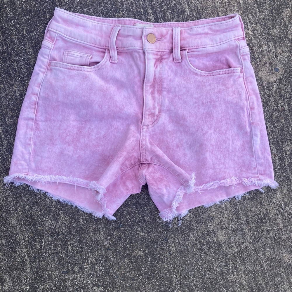 Universal Thread Light Pink Jean Shorts Size 2 (Y)
